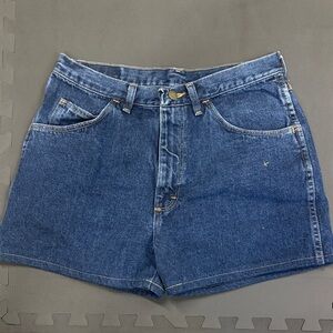 Classic Blue Denim Women's Shorts